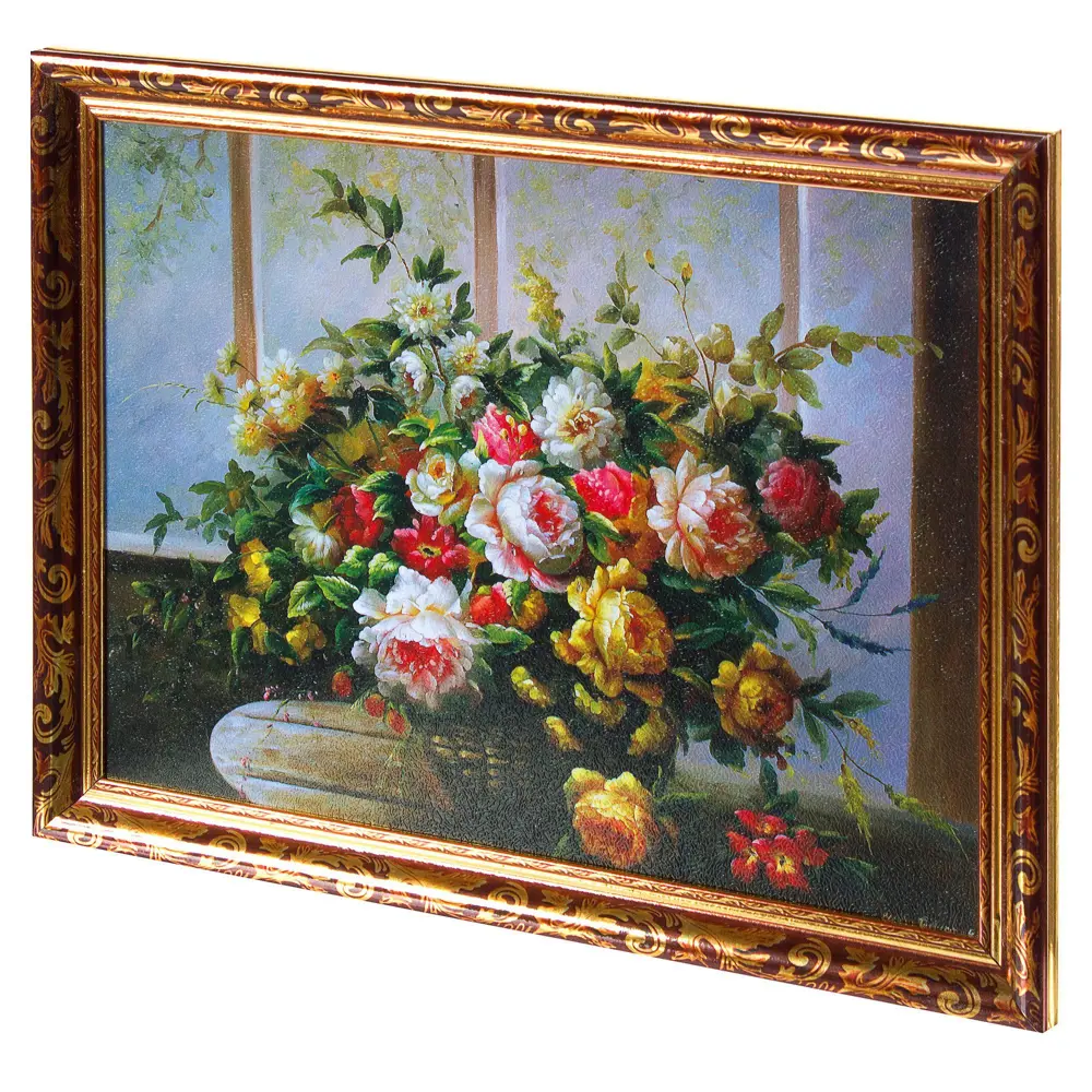 Постер в раме 30х40 см «Пионы» Santreyd STLM-2152311 - Вид №1