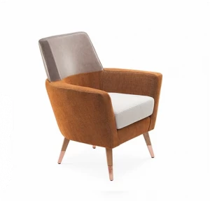 Mambo Unlimited Ideas Кресло из ткани с подлокотниками Doble