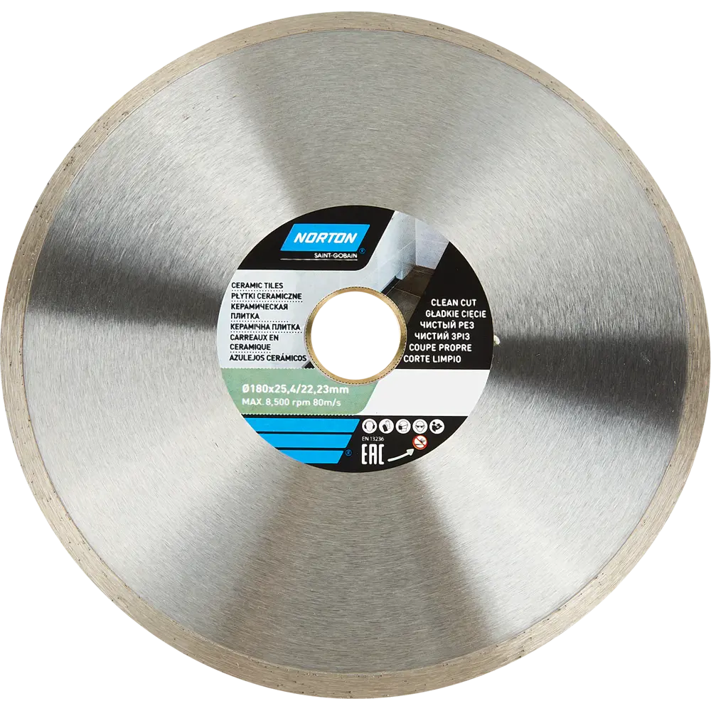 Алмазный диск Norton Ceram для чистой резки керамики и камня 10920556 STLM-0000782