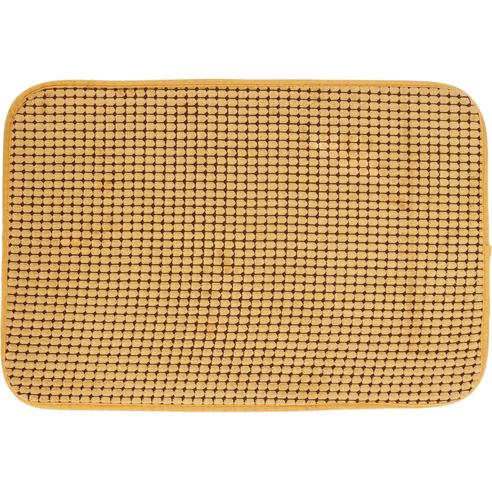 Коврик для ванной комнаты Corn 40х60 см цвет бежевый Santreyd STLM-2124070