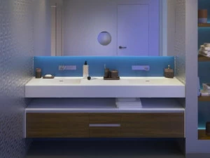 Sysdsk Подвесная раковина настенная овальная MOMA Design  белая