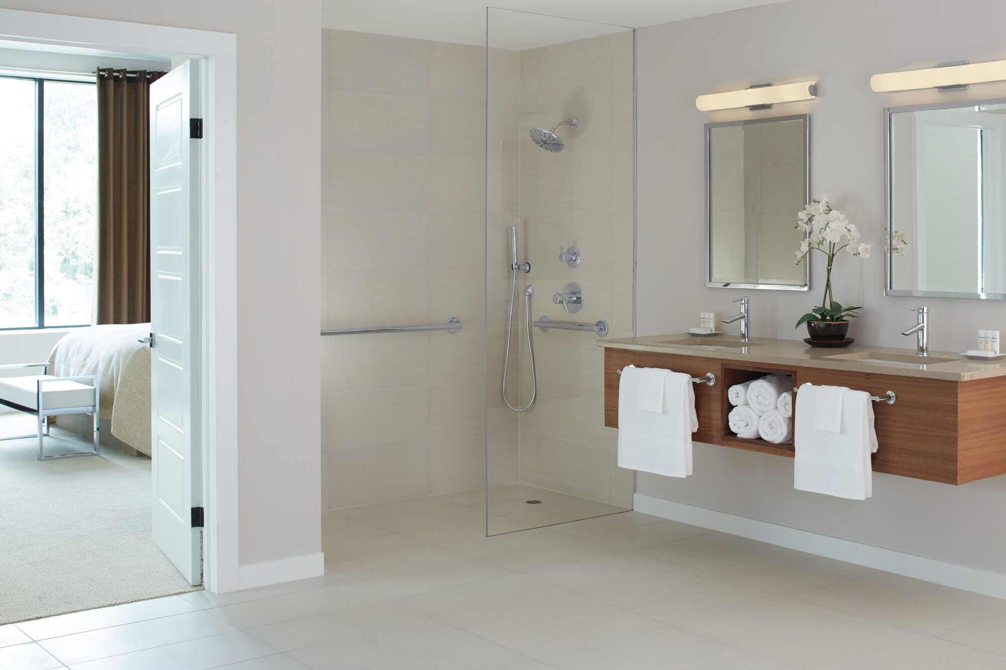 55085-RB Регулируемый настенный ручной душ премиум-класса с одной настройкой Delta Faucet Compel Венецианская бронза  - Вид №1