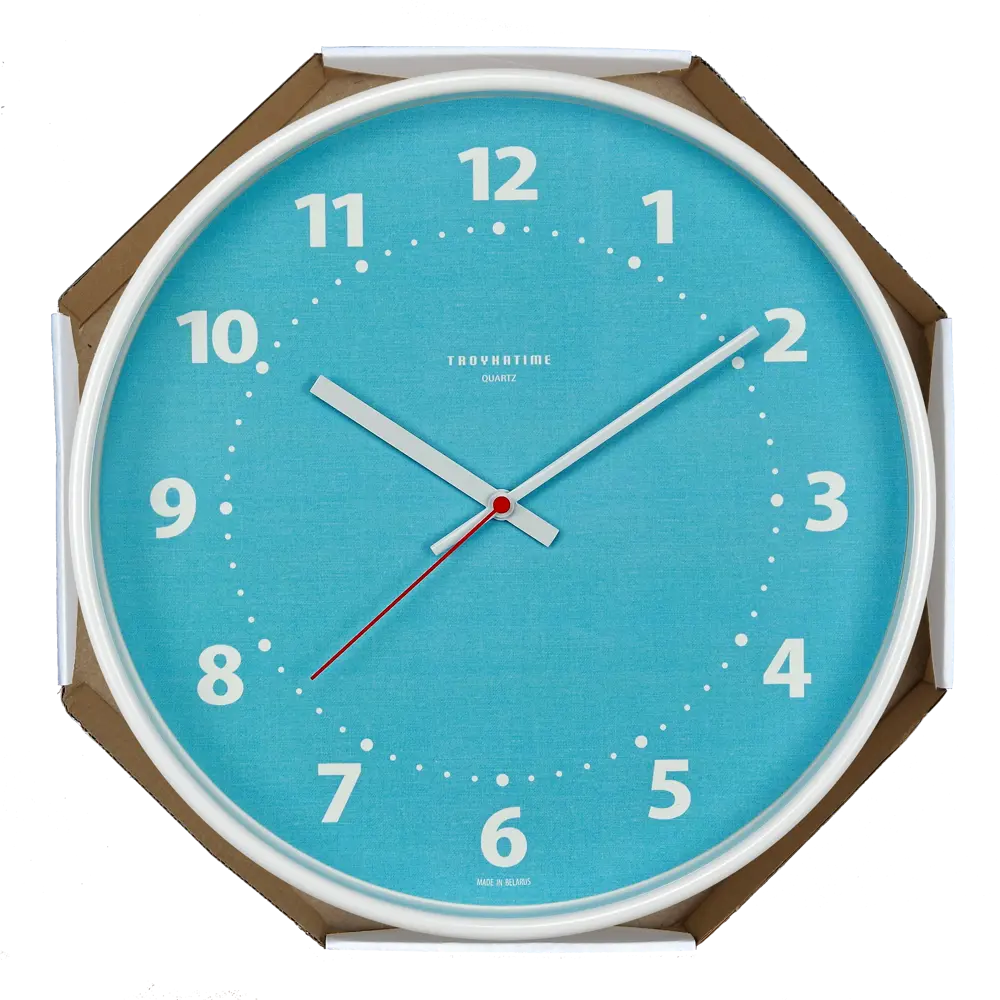 Часы настенные, цвет голубой, диаметр 30 см Santreyd STLM-2086465 - Вид №3
