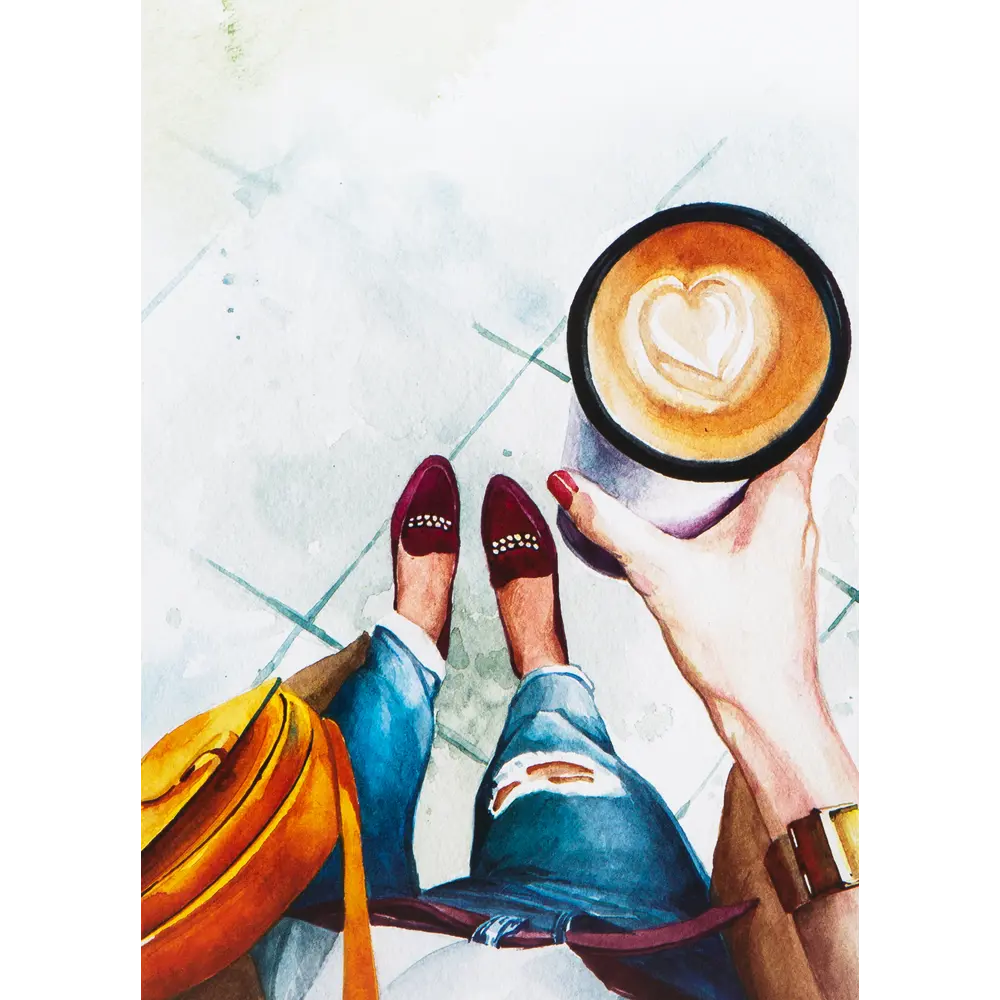 Постер «Селфи» 21х29.7 см Santreyd STLM-2065880