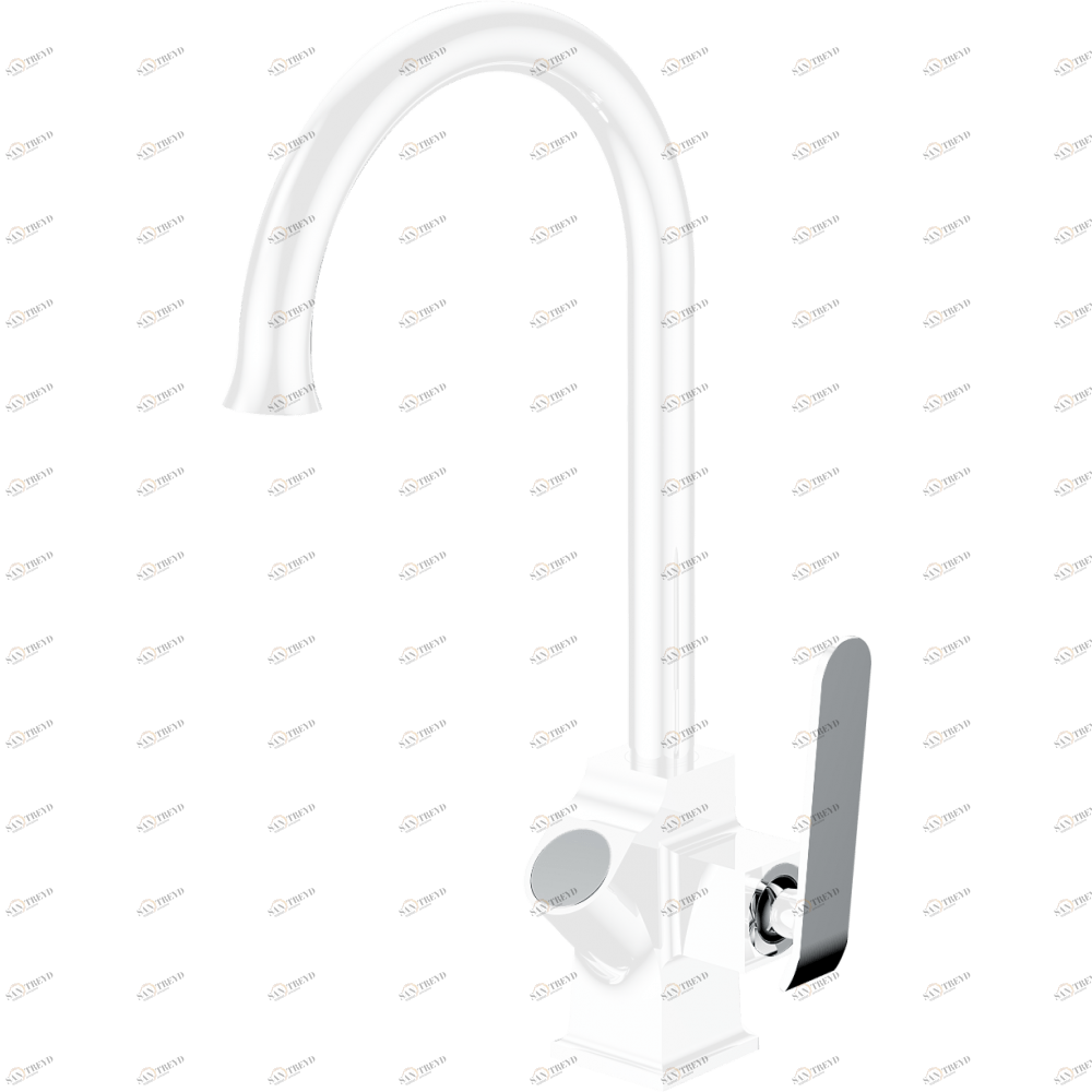 GZ 26025F Смеситель для кухни c фильтром Ganzer Белый Ganzer Германия 14022