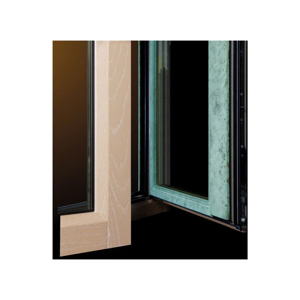 Деревянные створчатые окна-бронза Caiframe AENEUS ARCH-00113344 - Вид №3