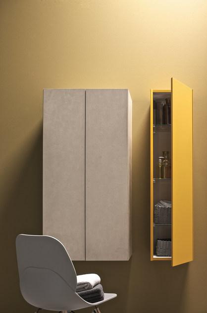 Birex Тумба под умывальник из лакированного меламина с зеркалом 45 sun-id-1498381 - Вид №4