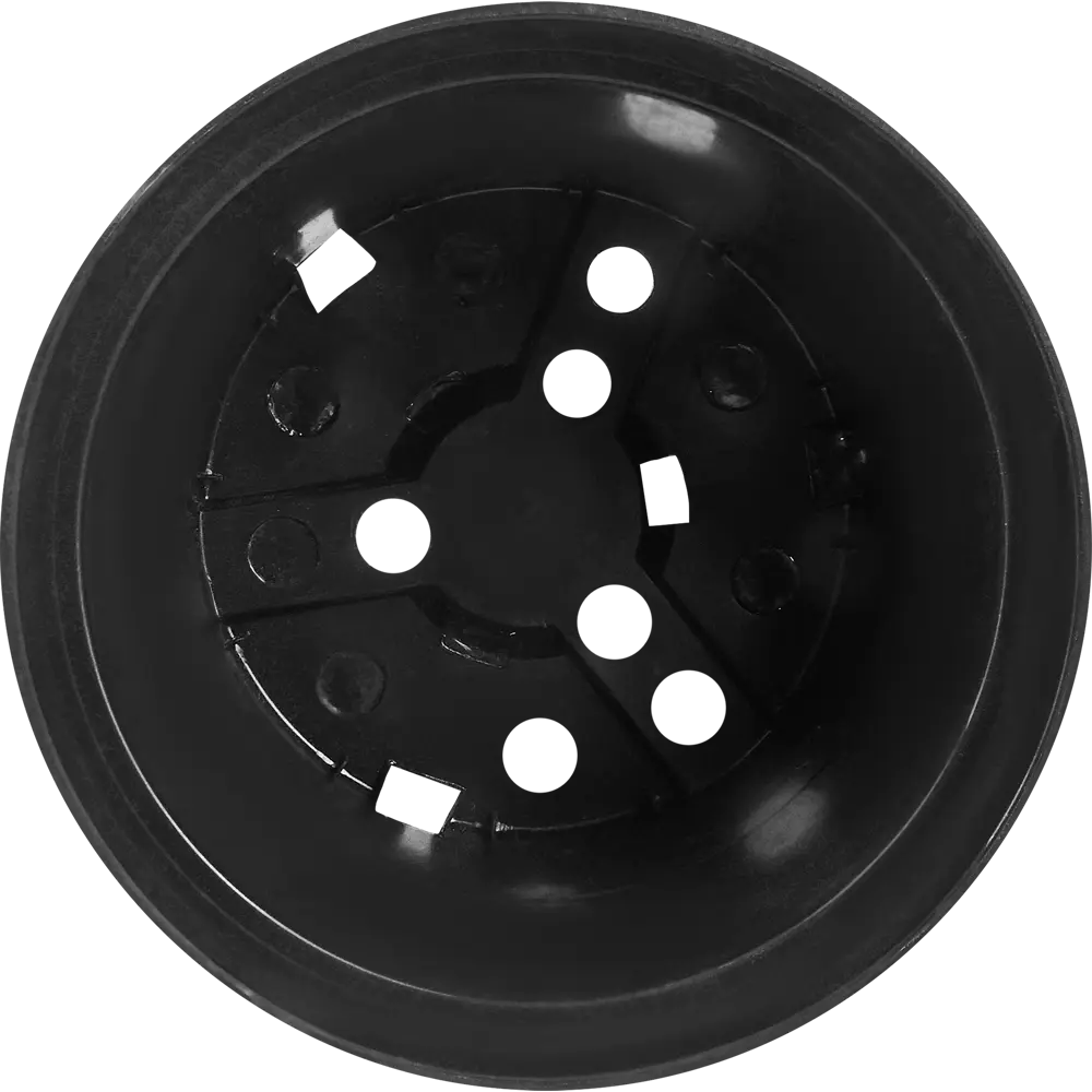 Контейнер для цветов ø28 h22 см v10 л пластик черный Santreyd нет STLM-2057152 - Вид №1