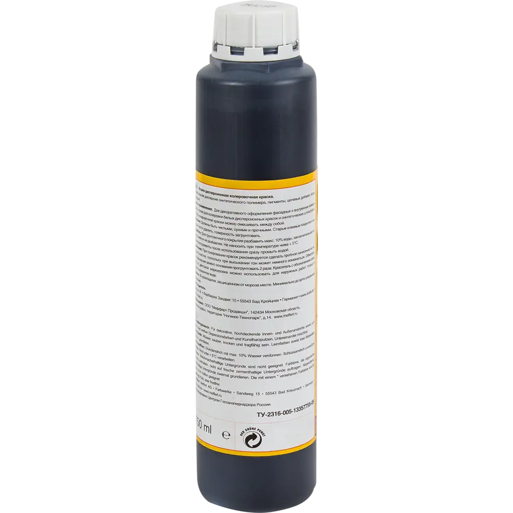 Краситель Abtonfarbe №114 0.75 л цвет черный Dufa STLM-2020698 - Вид №1