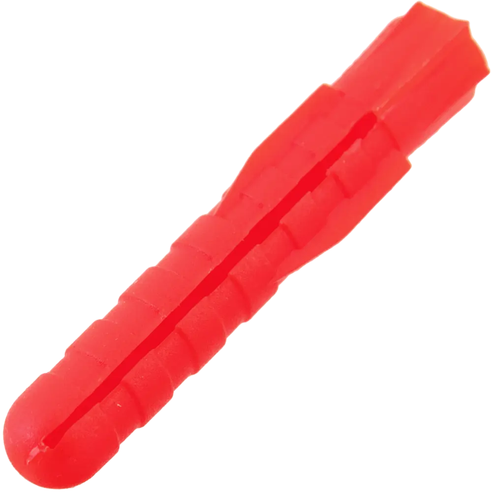 Дюбель распорный для полнотелых материалов 8х50 мм полипропилен цвет красный 200 шт НЕВСКИЙ КРЕПЕЖ STLM-2089639 - Вид №1