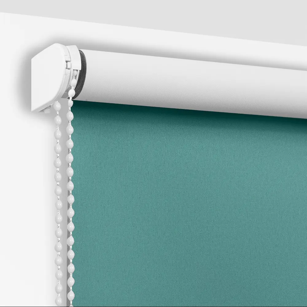 Штора рулонная блэкаут Inspire Santos 160x175 см бирюзовая Celadon 2 82692252 STLM-2011452 - Вид №2