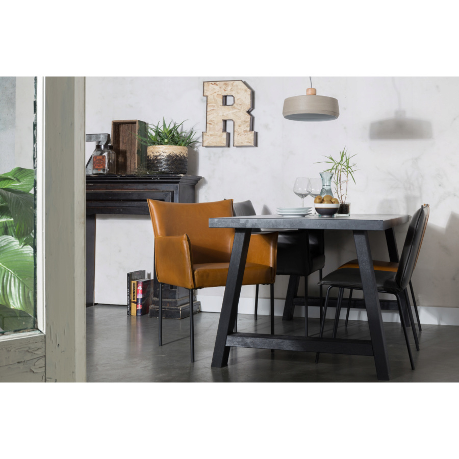 Стул Floke коричневый White Label Living 1100249 - Вид №2