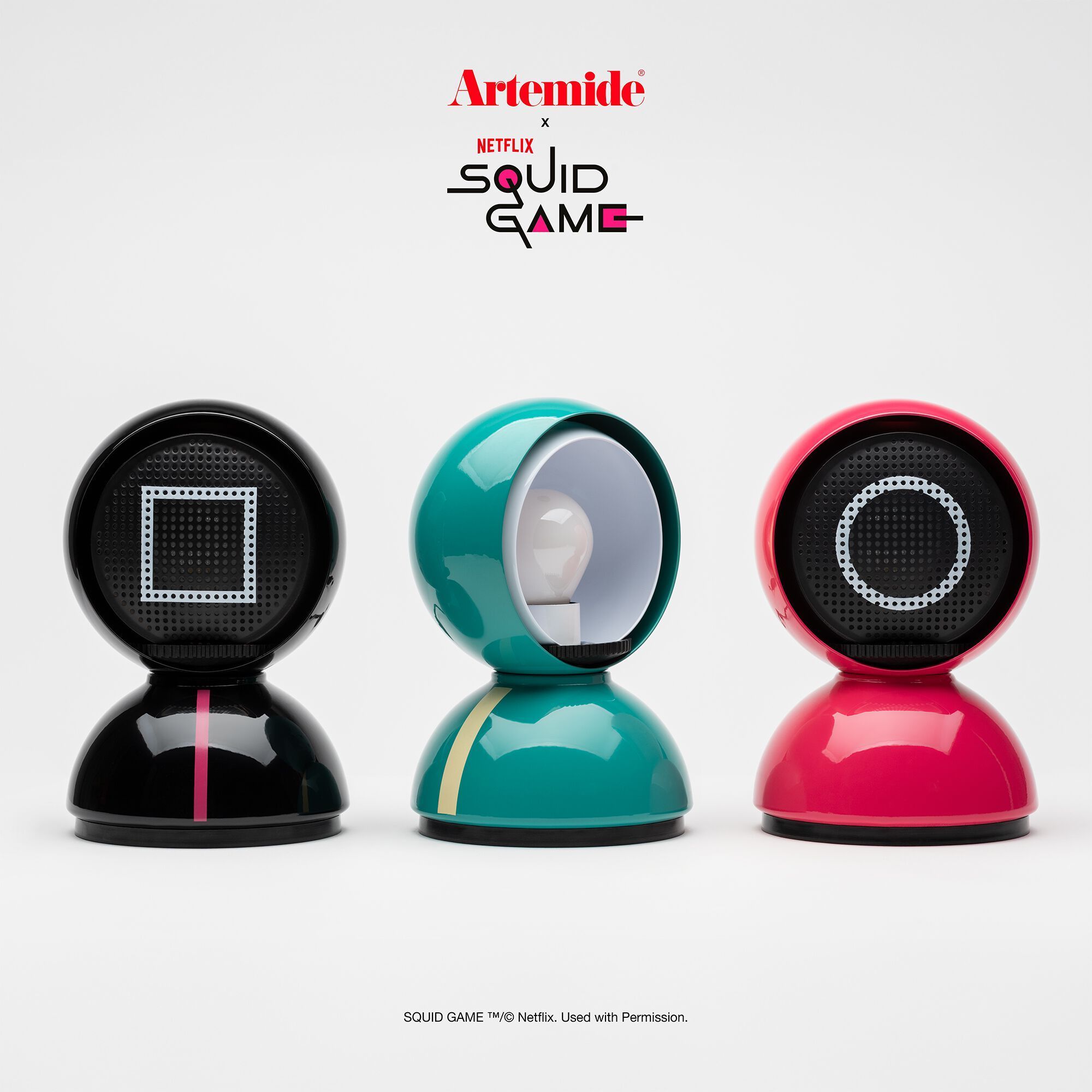 Окрашенная металлическая светодиодная настольная лампа In Stock Artemide ARCH-00124231 - Вид №8