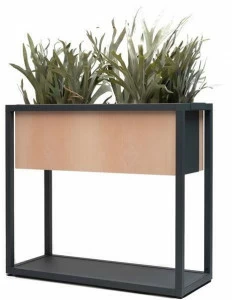 ONDARRETA Модульная прямоугольная кашпо металлическая Dry