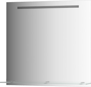 BY 2156 Зеркало с полочкой 80 cm со встроенным LED-светильником 6 W EVOFORM Ledline-S