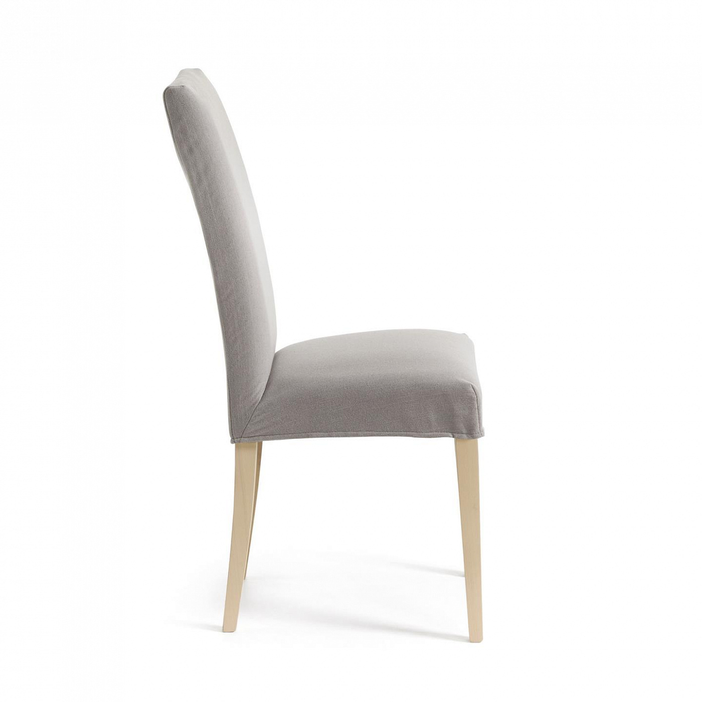 053403 Стул Freia светло-серый ножки натуральные La Forma Freda  - Вид №1