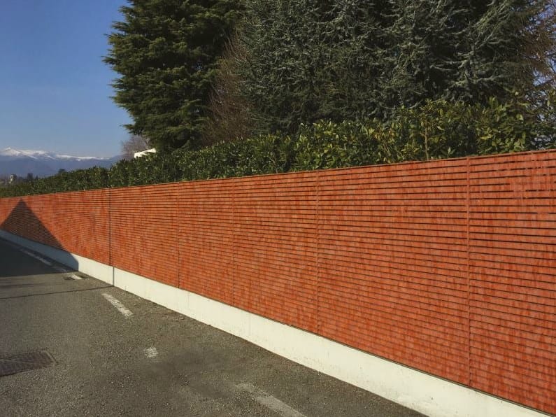 Облицовка фасада или ограждение из стали corten Defim Orsogril талия ARCH-00060968