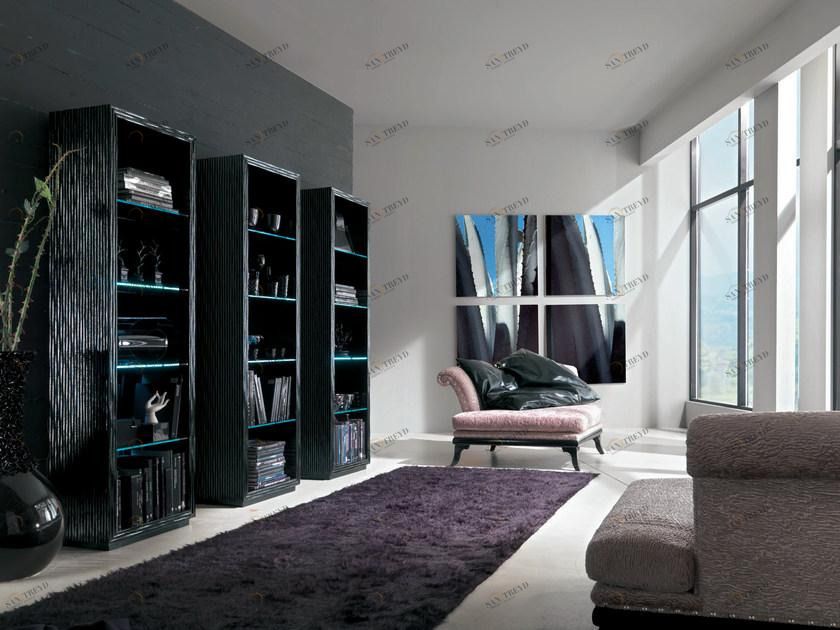 Bizzotto Деревянный книжный шкаф с подсветкой Maori sun-id-1388864