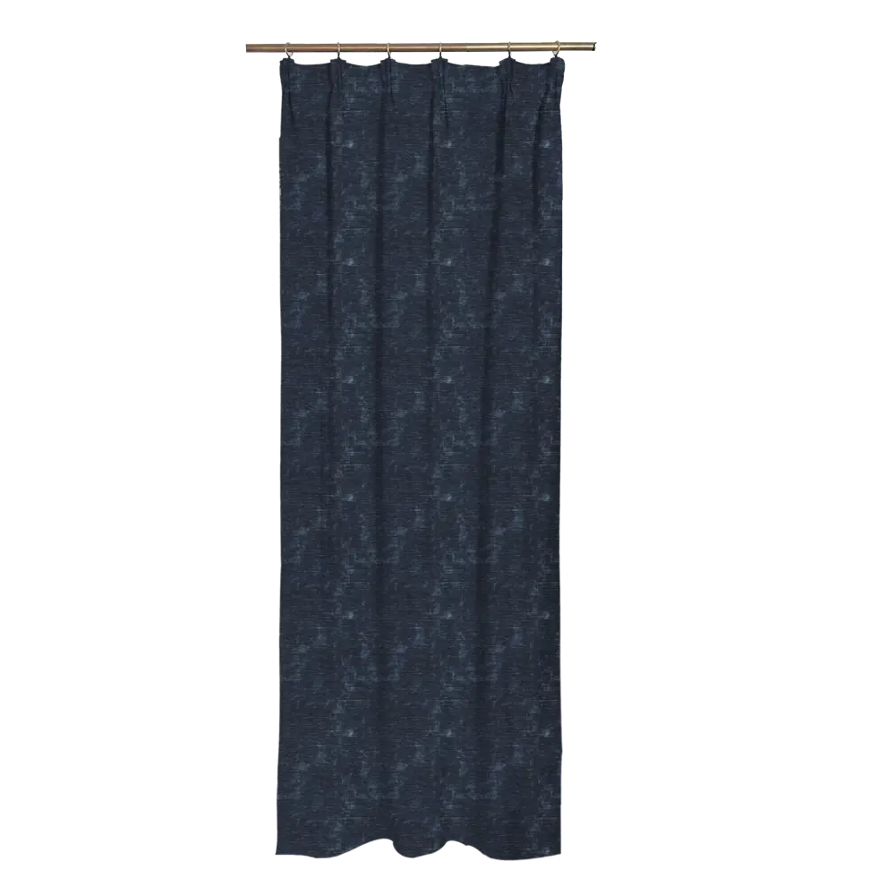 Штора на ленте Inspire Dagat 160x280 см цвет темно-синий 83562124 STLM-2111289  - Вид №1