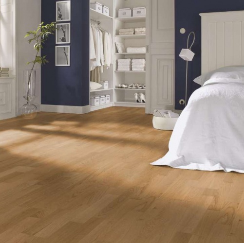 Паркетная доска Meister PС 200 Classic Гармония 910 Дуб Натур (Гладкая) 2400х200 мм 2300200104 - Вид №3