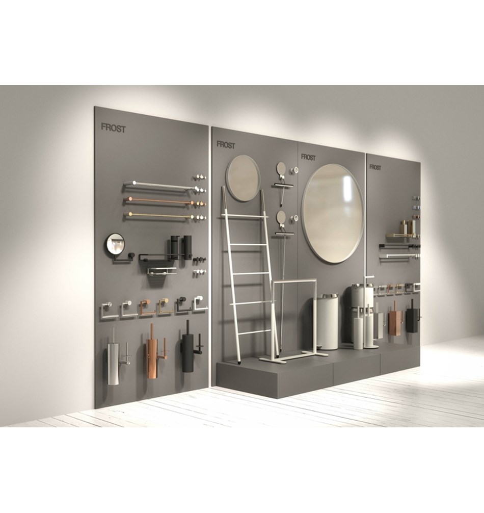 FROST Крючок 6 » 2 шт. отполированный Нержавеющая сталь Полированный хром O1901-1  - Вид №9