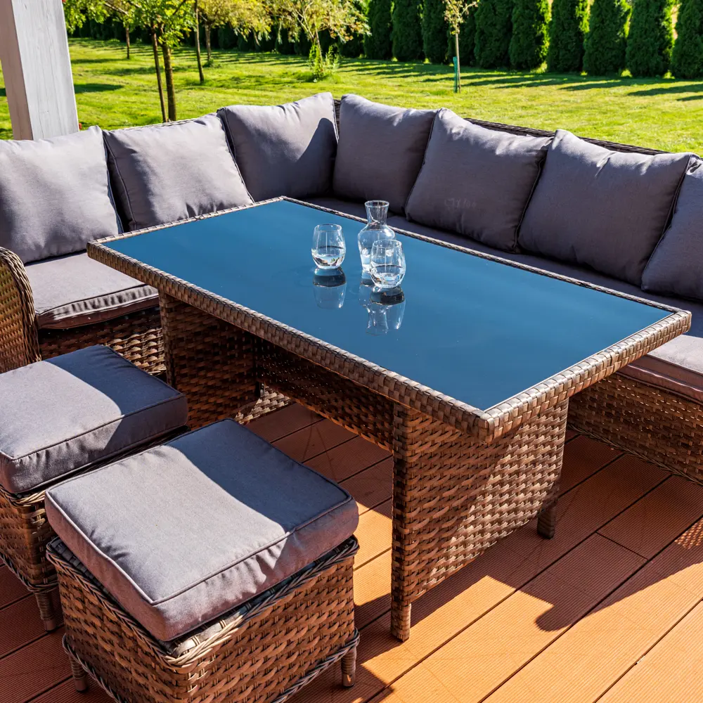 Набор садовой мебели для отдыха Emiliano Collection Dreamer серый Santreyd STLM-2141718 - Вид №3