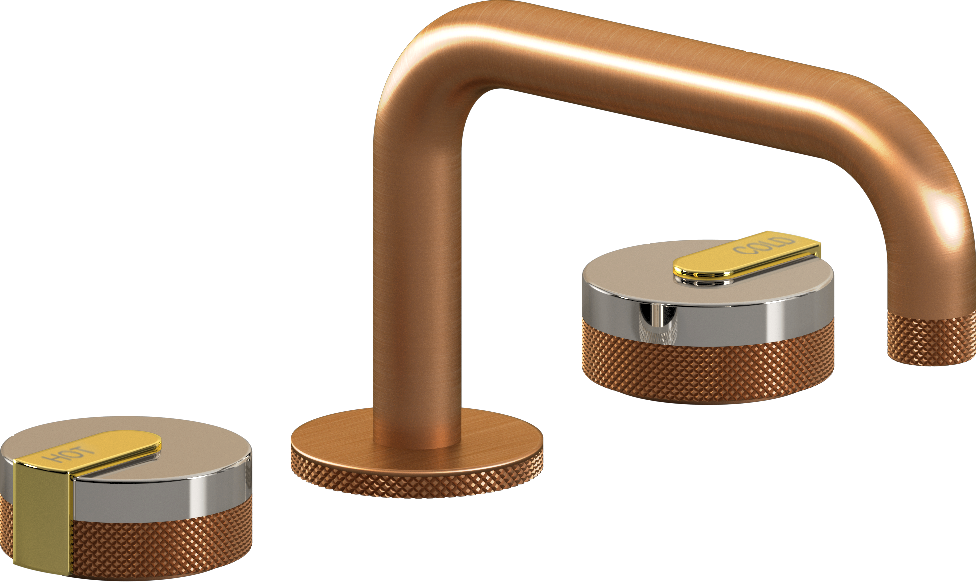 E-11510-R1PN-L1AU-BRG Смеситель для умывальника на 3 отвертия GRAFF MOD+