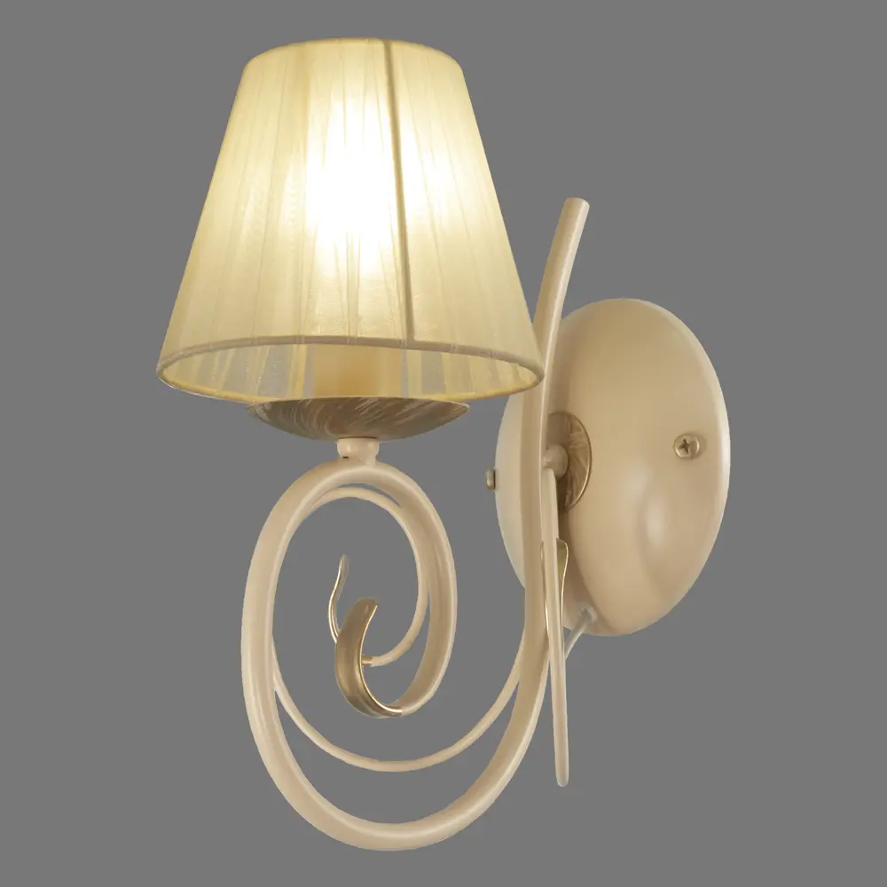 Бра МЕДЕЯ 1хЕ14х60W сл. кость 18617084 STLM-2135505 СЕВЕРНЫЙ СВЕТ  - Вид №2