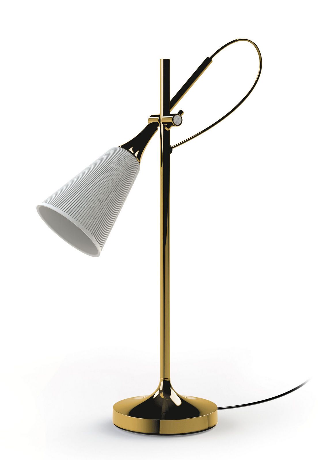 Регулируемая настольная лампа из фарфора Lladró Jamz ARCH-00062585 - Вид №14