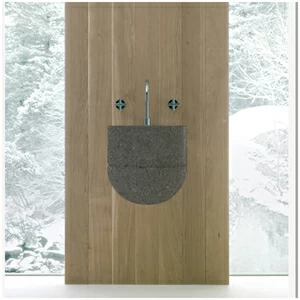 M15 Подвесная раковина настенная овальная Neutra Design  белая