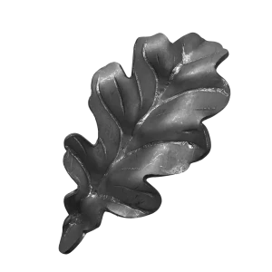 Пика Лист дубовый кованая, 50x15x95 мм