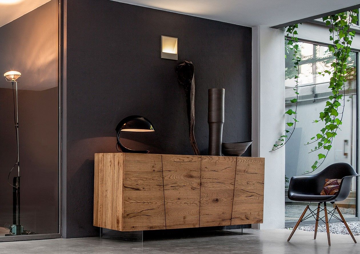 Шкаф с распашными дверцами и ящиками из массива дерева Devina Nais ARCH-00025211 - Вид №3