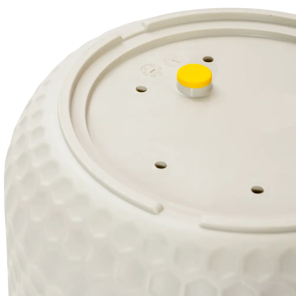 Кашпо для цветов Ola Dom Kerama 12 л белый Santreyd STLM-2128196 - Вид №5