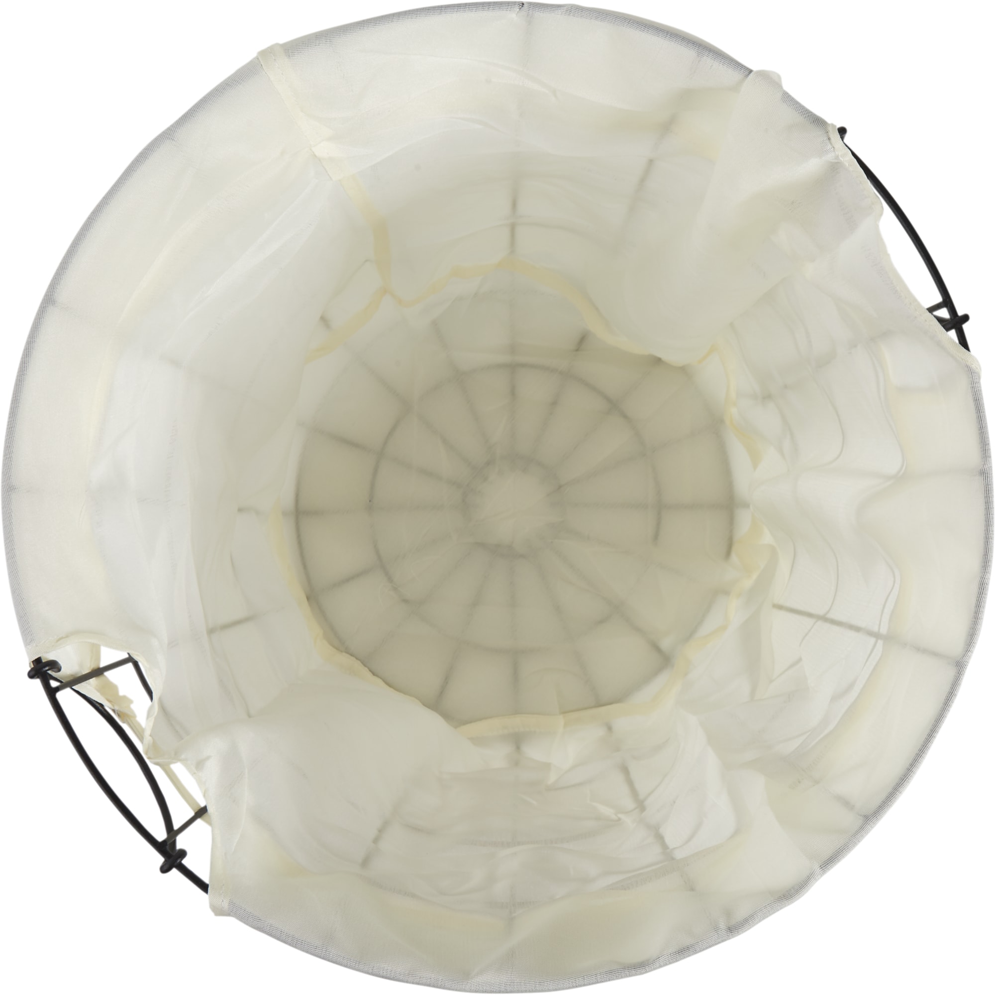 82411011 Корзина для белья с чехлом, 400x400x400 мм, цвет чёрный Аксессуары для ванных комнат Santreyd  - Вид №2