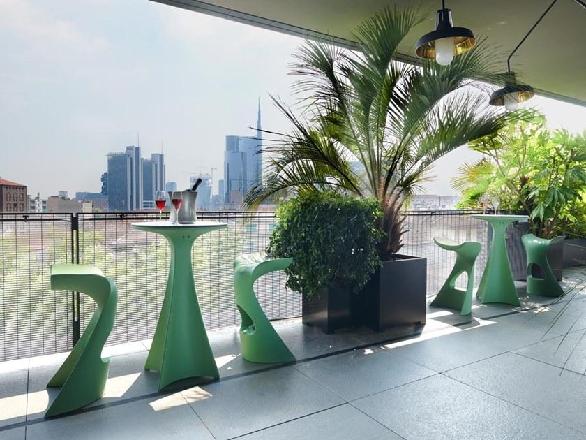 SLIDE Садовый высокий стол из полиэтилена sun-id-1490055 - Вид №3