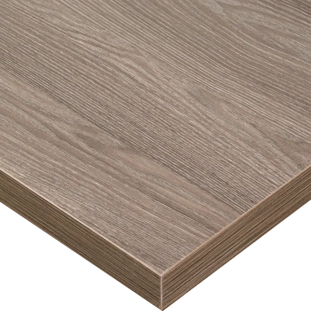 Столешница Фрейм тёмный 240x3.8x60 см ЛДСП цвет коричневый DELINIA Фрейм темный STLM-2181250 - Вид №1