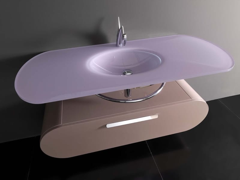 Шкаф для ванной комнаты с ящиками LASA IDEA Flux_us ARCH-00144280 - Вид №2