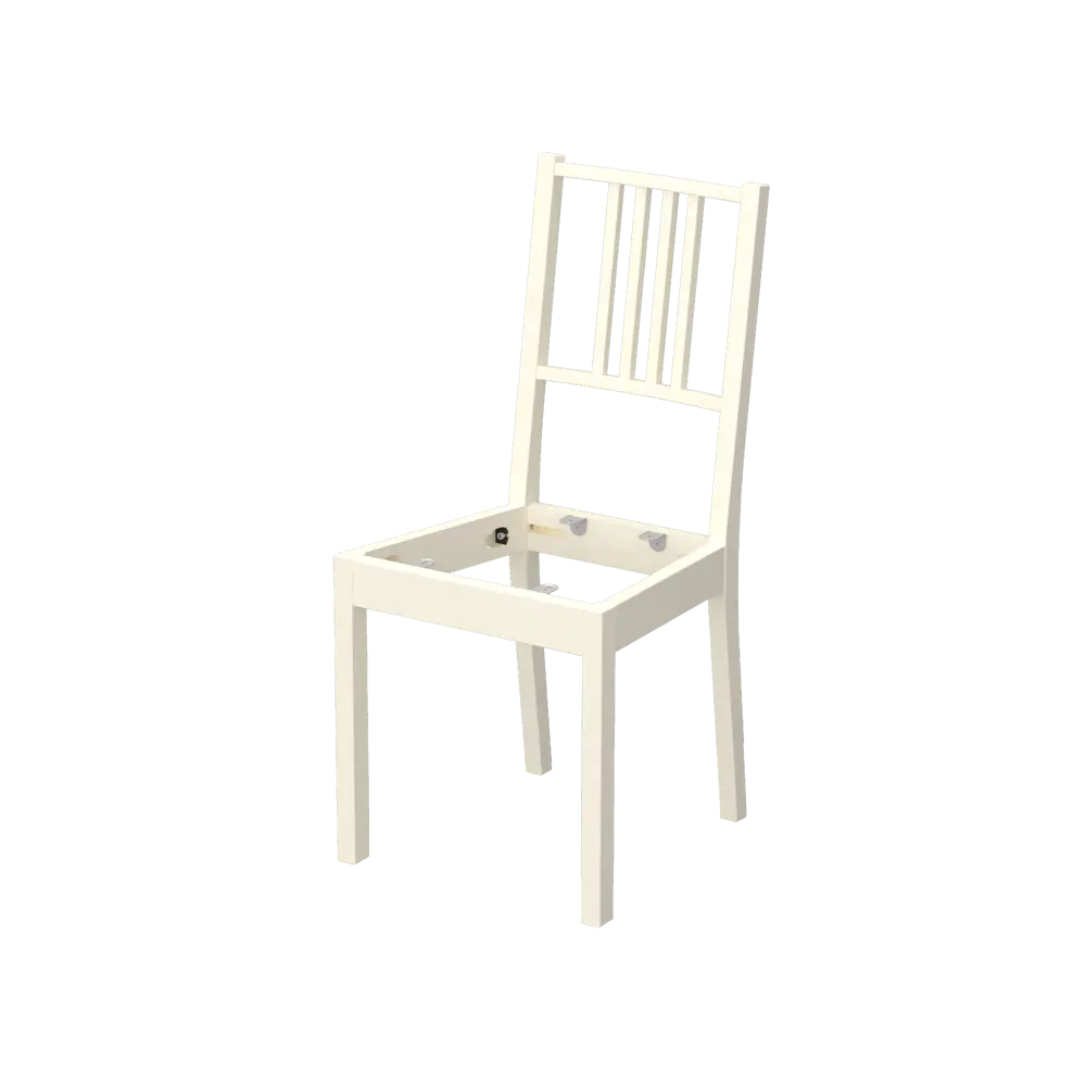 Каркас для стула Марсель Delinia 42x90x37 см материал массив цвет слоновая кость STLM-2098900