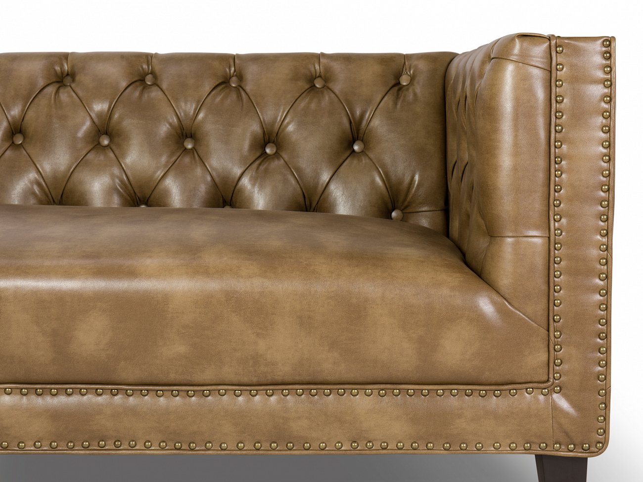 Диван Kelly прямой коричневый KELLY LOUNGE ДИЗАЙНЕРСКИЕ 045505 Коричневый  - Вид №2