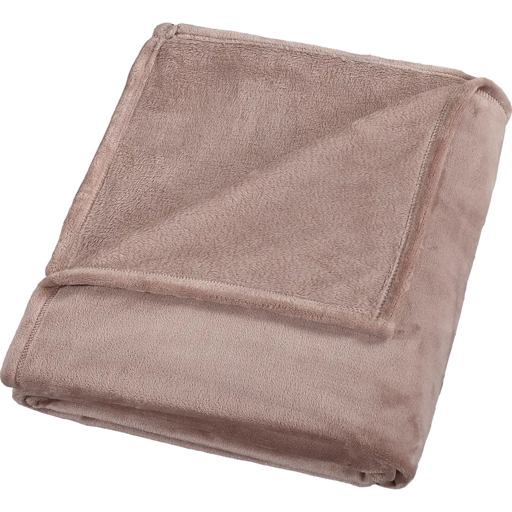 Плед Gardan 180x200 см фланель цвет серый/розовый Santreyd STLM-2194984 - Вид №2