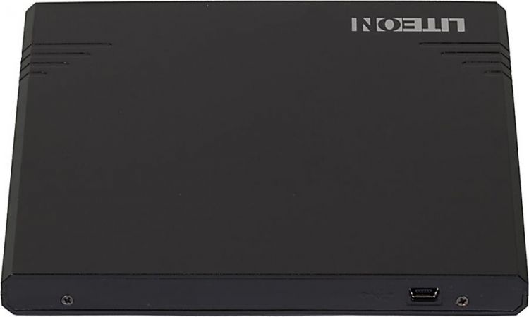 eBAU108-11 Ext. slim dvdrw 9.5 tray- dn-8a6jh-l11-b(ebau108)(11)(6)-liteon-g.box-black 60cm usb 30 in 1 Lite-On Santreyd  - Вид №2