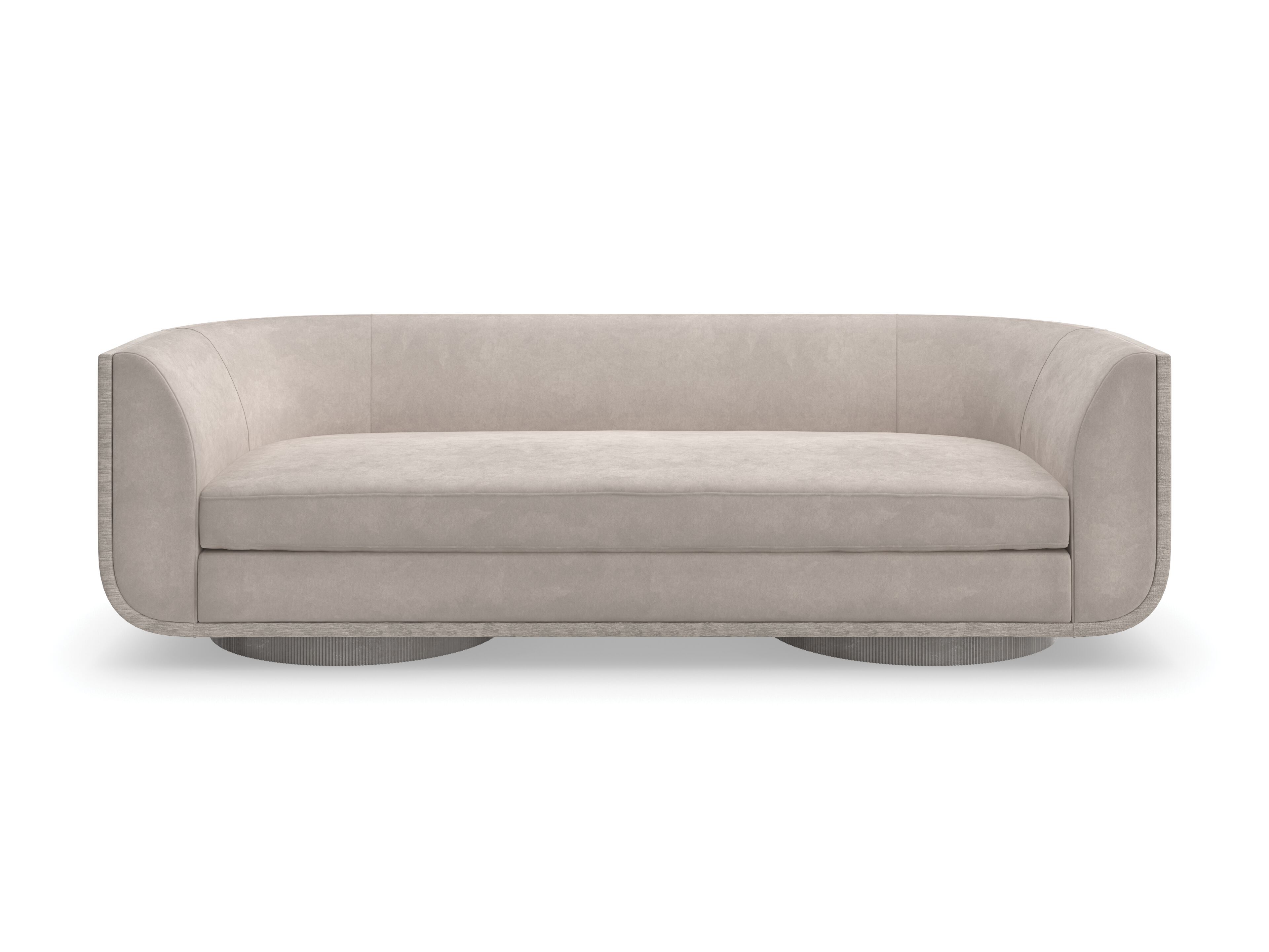 3-местный бархатный диван Caracole Clipper ARCH-00036533