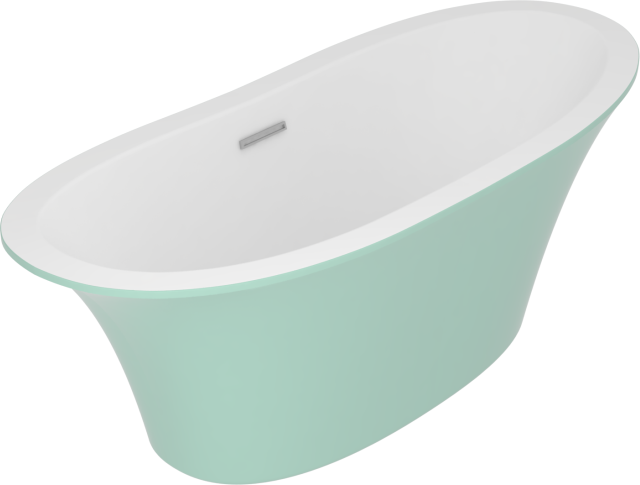 VAFL25 Акриловая ванна отдельностоящая GSG CERAMIC Flut