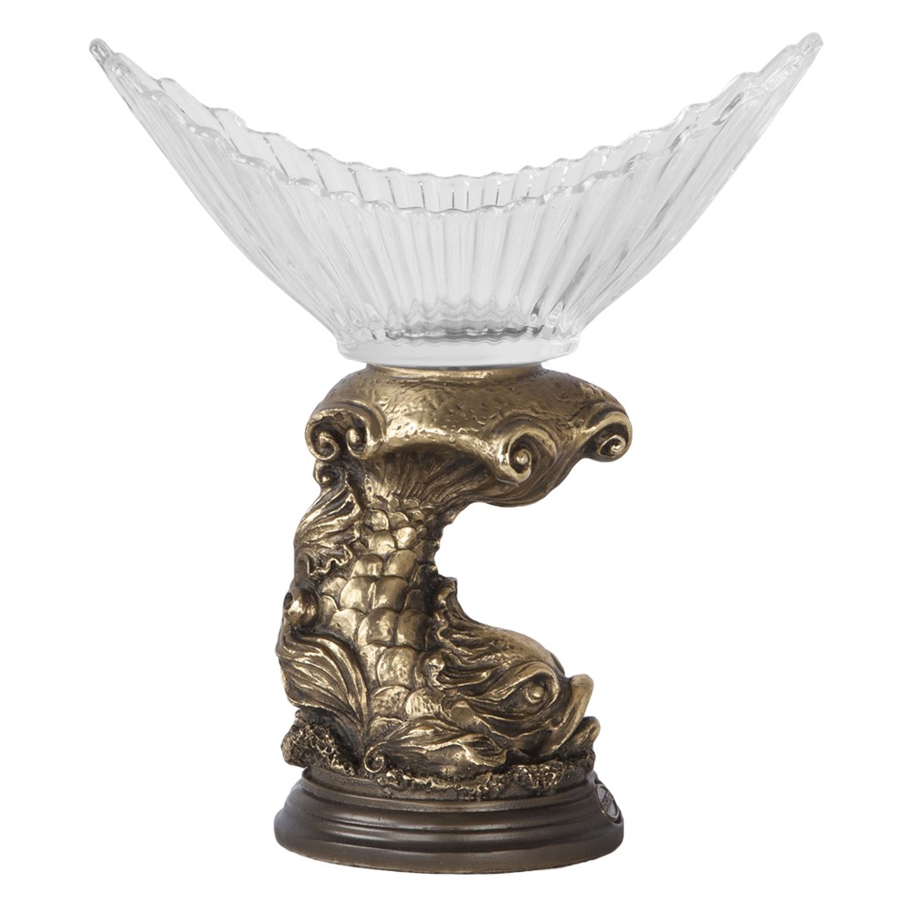 52060 Фруктовница-конфетница Дары моря Бронза BOGACHO 4627139502616 - Вид №5