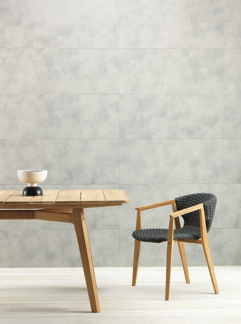 Ethimo Прямоугольный деревянный садовый стол Knit sun-id-1364840 - Вид №3