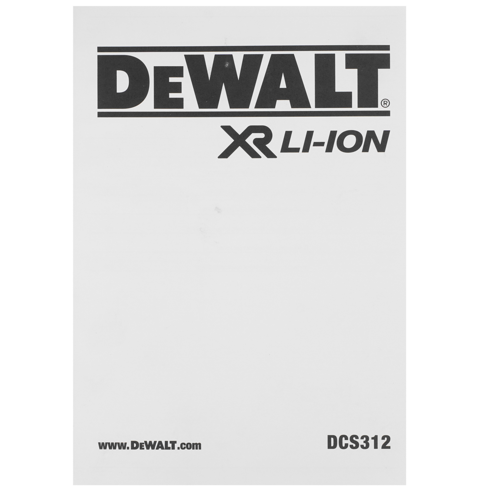 Сабельная пила DeWalt DCS312D2 XR 10.8/12V  , Без ЗУ, Без АКБ 5437851 STDN-0097073 - Вид №7