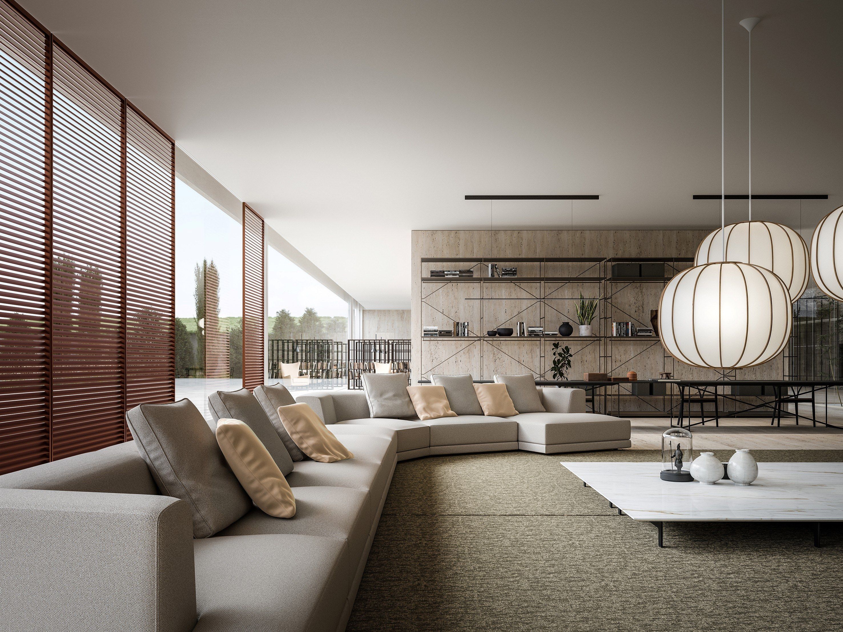 Алюминиевая раздвижная подвижная стена ADL Levante ARCH-00018434