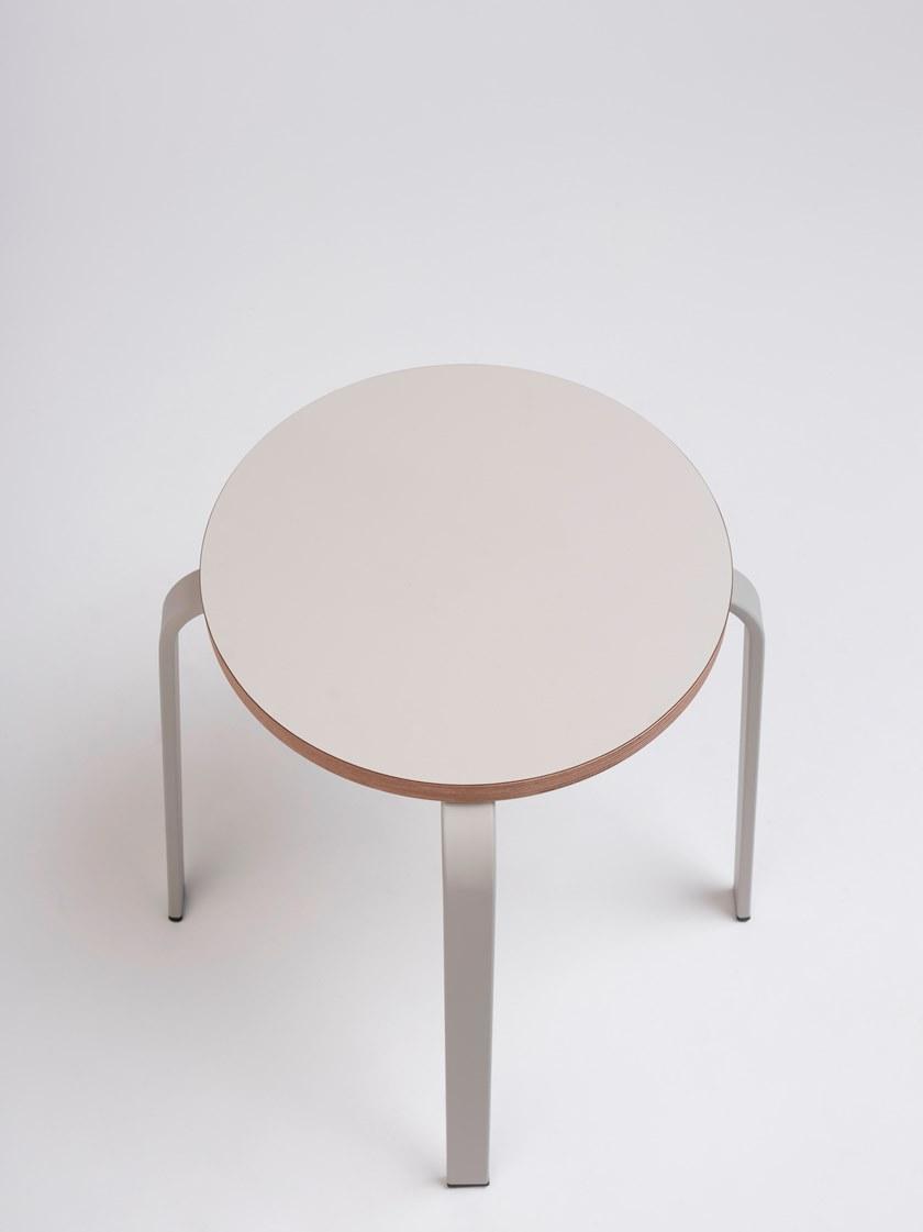 ONDARRETA Низкий стальной табурет sun-id-1491461 - Вид №2