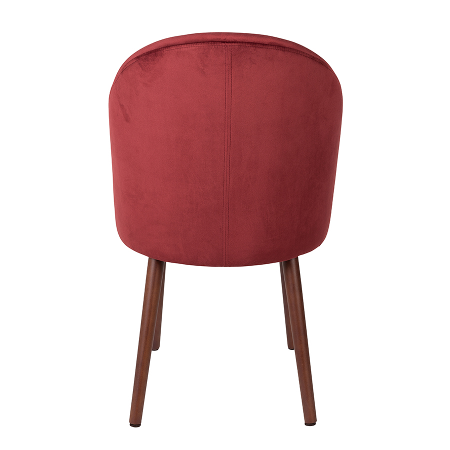 Стул Barbara красный Dutchbone 1100340 - Вид №5