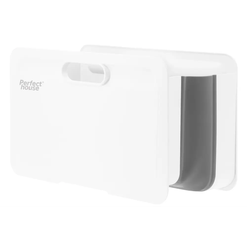 Ведро складное Perfect House Easy Bucket пластик 10 л цвет белый/серый Santreyd STLM-2057254 - Вид №2